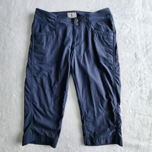 Royal Robbins Jammer II Capri Pants Womens 8 Lightweight Hiking Nylon Camping